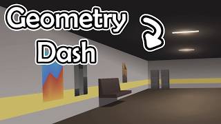 If I forget that I'm playing Geometry Dash, the video ends - Enter 9