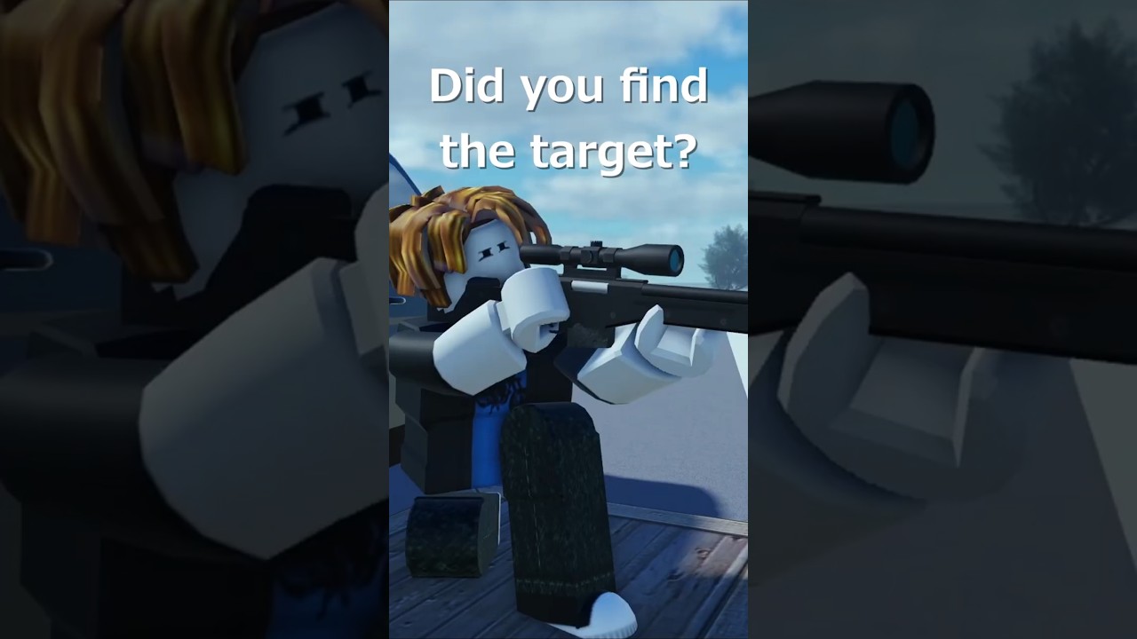 Did you find the target? [Remake] #robloxanimation #roblox #memeanimation