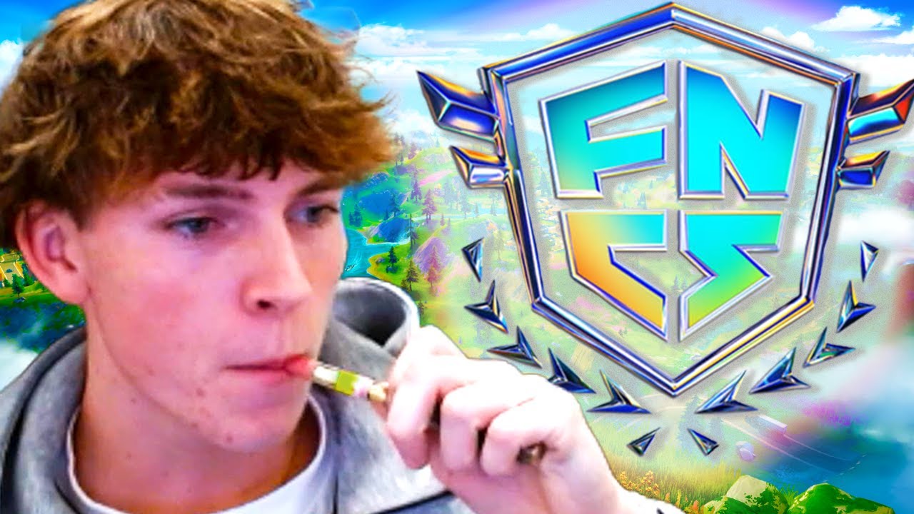 FNCS Pro Plays Fortnite While VIOLENTLY HIGH