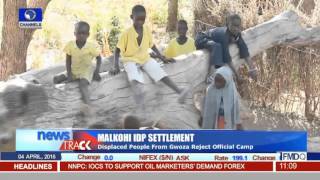 Malkohi IDP Settlement: Displaced People From Gwoza Reject Official Camp screenshot 1