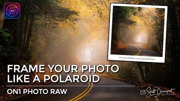 Frame Your Image Like A Polaroid In ON1 Photo RAW