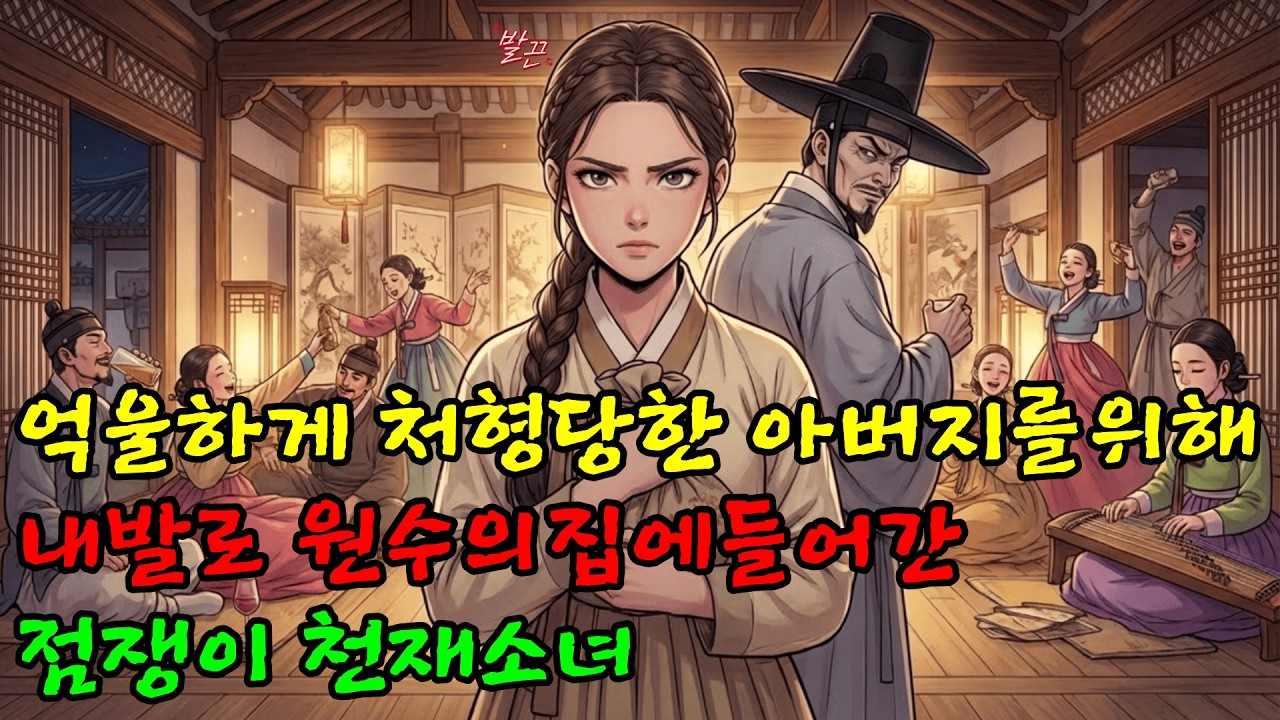 억울하게 처형당한 아버지를위해 내발로 원수의집에들어간 점쟁이 천재소녀 | 야담·민담·전설·설화·신화·야사·옛날이야기·오디오북