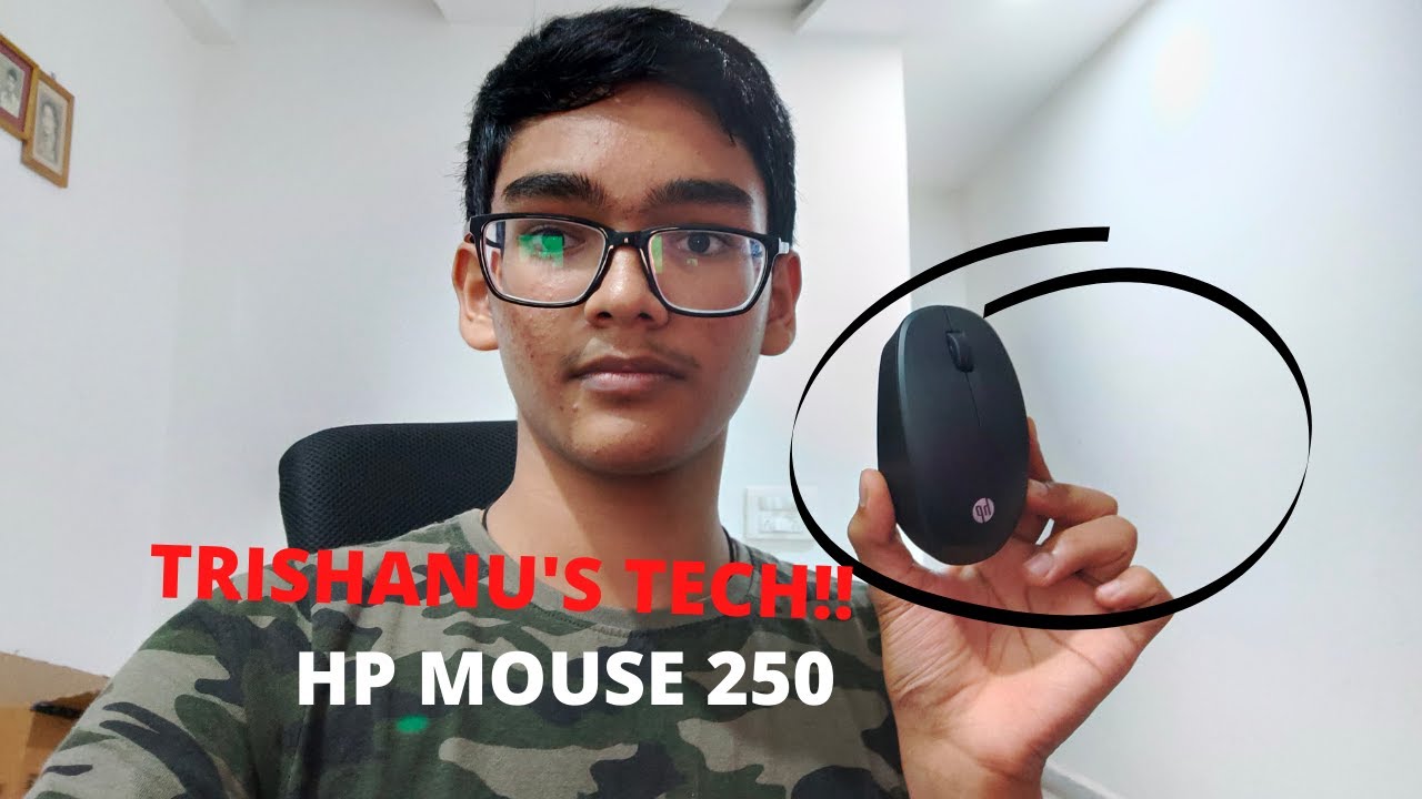 HP MOUSE 250 (unboxing/review)!!!🔥