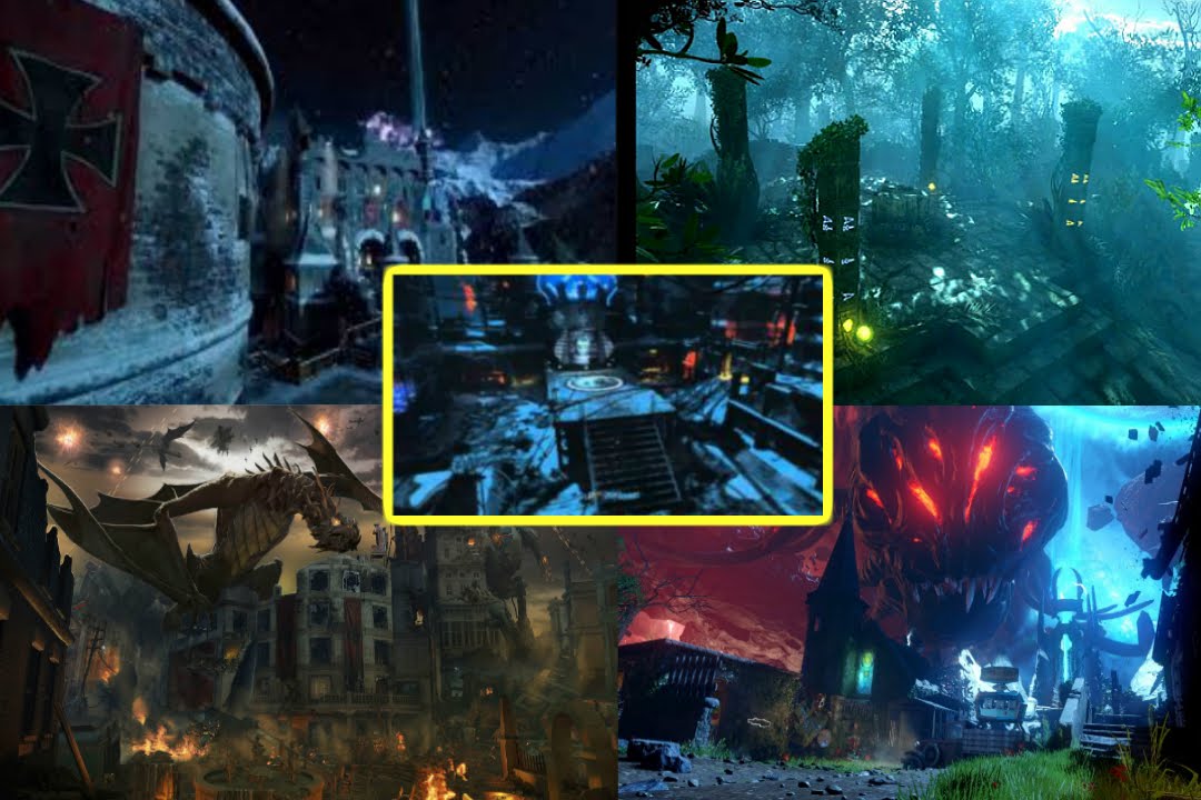 ALL ZOMBIES EASTER EGG CUTSCENES! Revelations DLC Complete Black Ops 3 BO3 off white