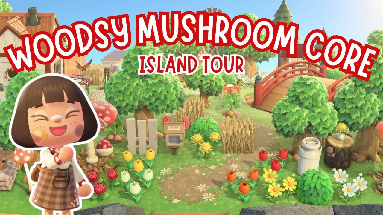 THE BEST WOODSY MUSHROOM CORE Island You've EVER Seen | Island Tour