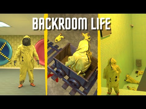 1 Week in The Backrooms (found footage)