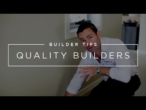 What to look for in a quality build