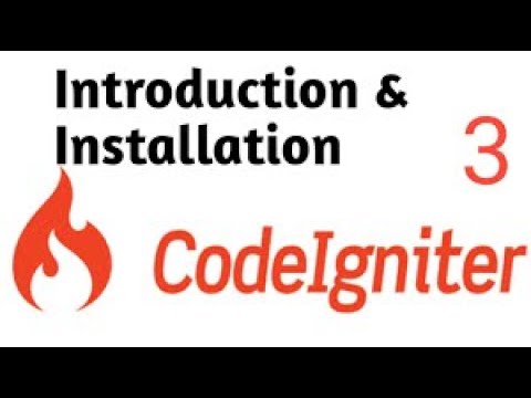 How To Install Codeigniter3