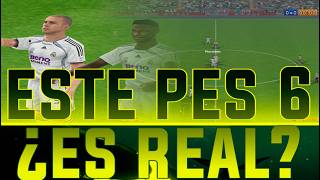¿ESTO ES PES 6? 😱 El juego de hace 20 años que HUMILLA a eFootball 2026 y FC26