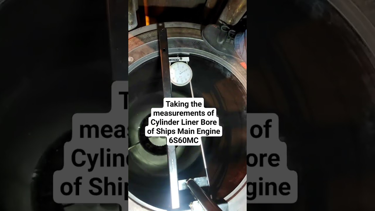 Main engine Cylinder Liner Calibration (MAN B&W 6S60MC) 