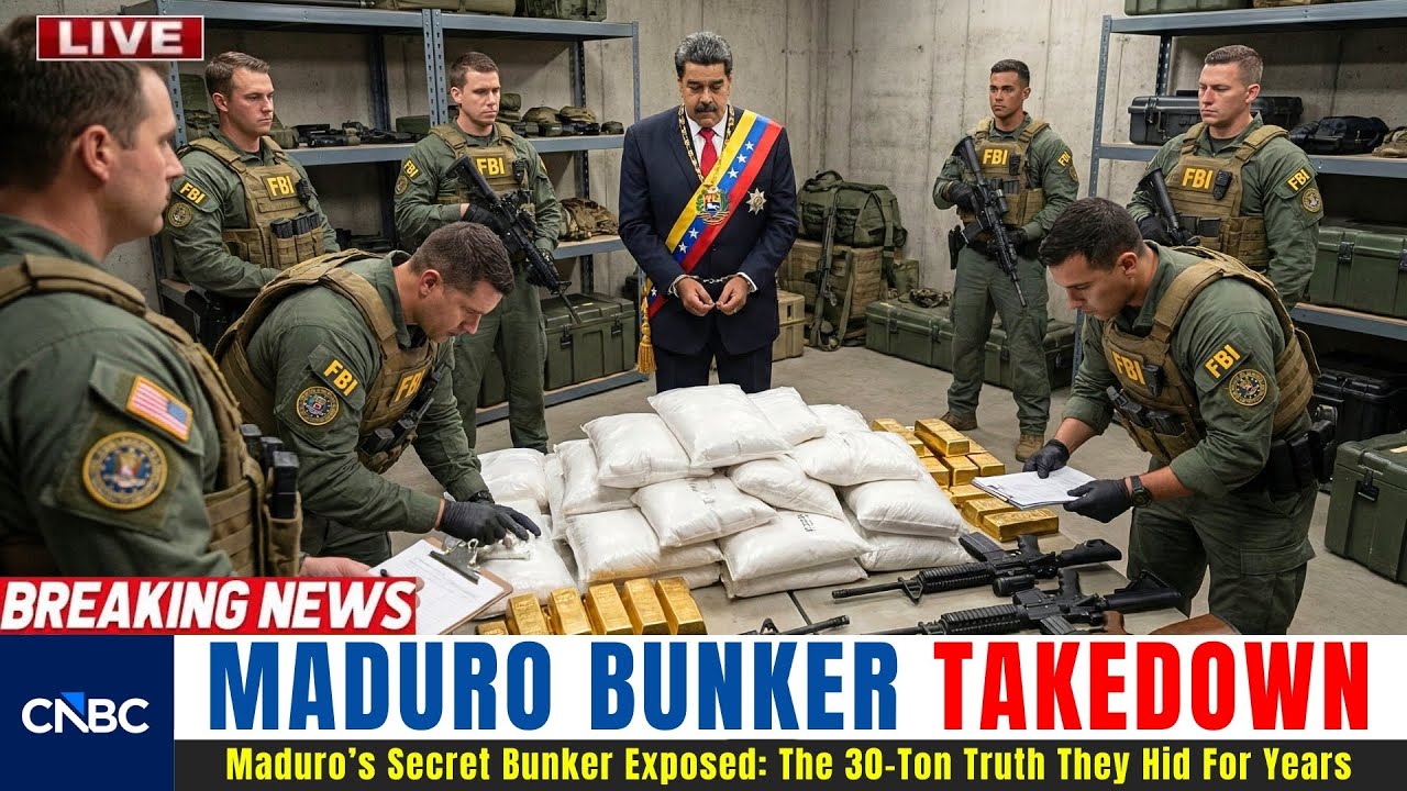 4:47 AM Raid: FBI & DEA TAKEDOWN Maduro’s Bunker — Fentanyl, Gold & Guns SEIZED