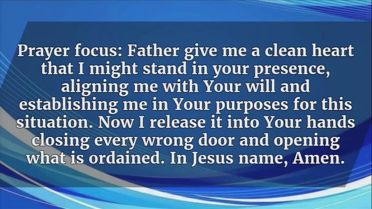 S.T.A.N.D. - Stepping Into Authority Through Intercessory Prayer Pt 2