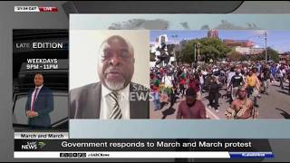South Africans protest against undocumented foreign nationals: William  Baloyi weighs in