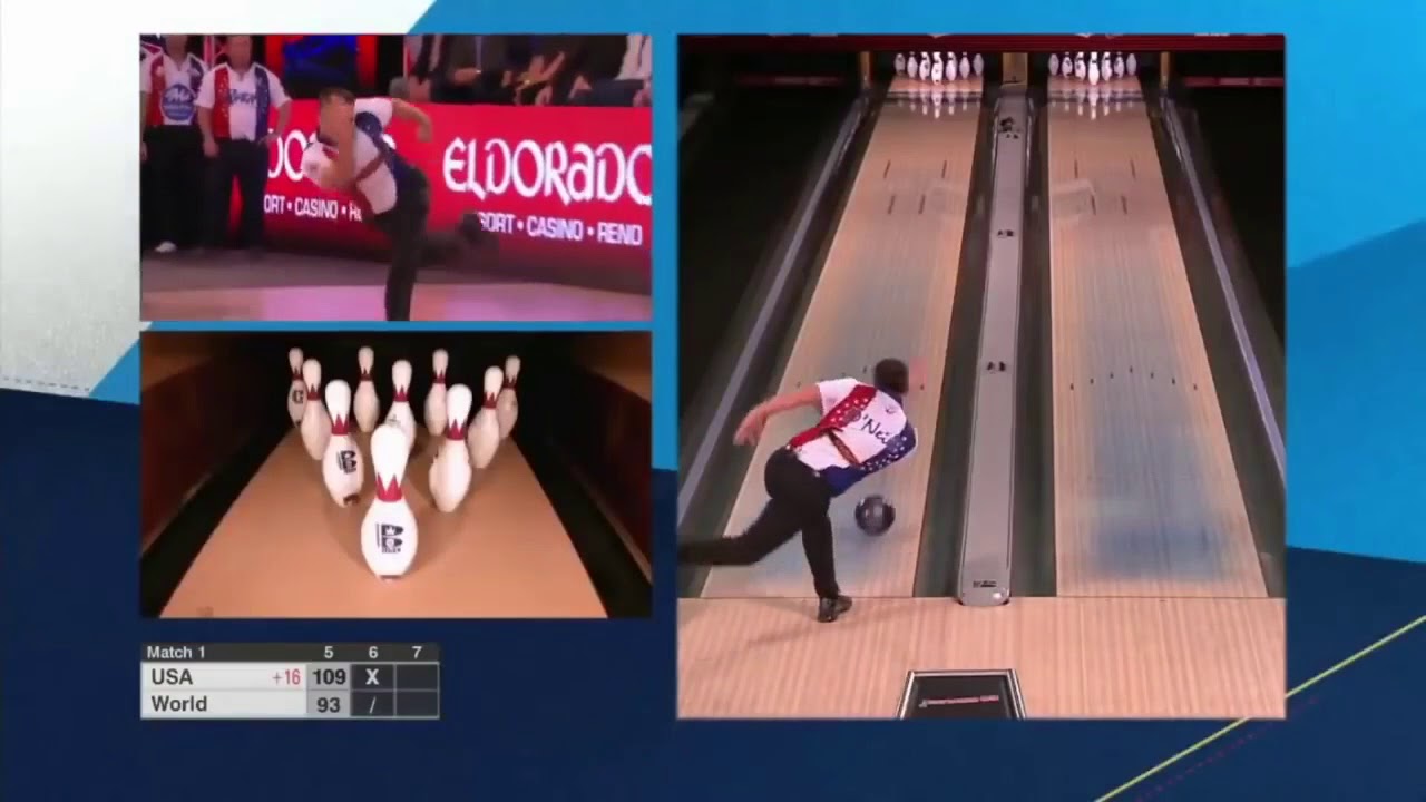 PBA Lowlights 2017 USA vs The World YouTube