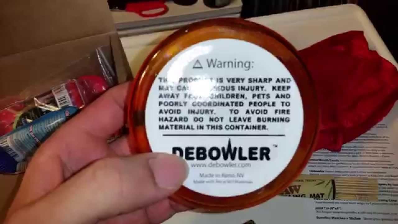 Unboxing March 2015 Burn Box YouTube