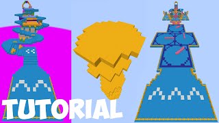How To Make Every FALL GUYS Map In MINECRAFT!