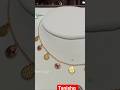 Tanishq 22KT Pure Gold Charm Necklace – Elegant Everyday Luxury