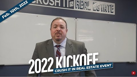 2022 Crush it Kickoff Event Emcee - Brian Miranda