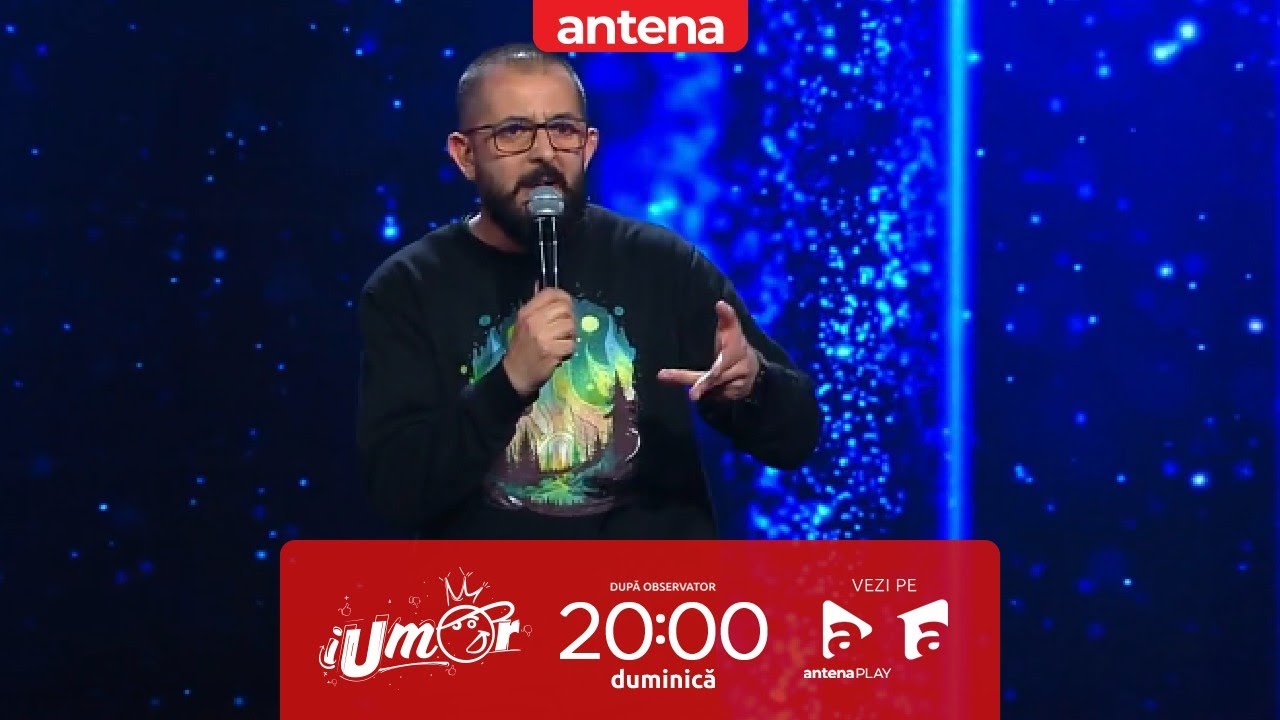 Sasha Ciobanu a venit cu un SUPER moment de stand-up comedy in FINALA iUmor!