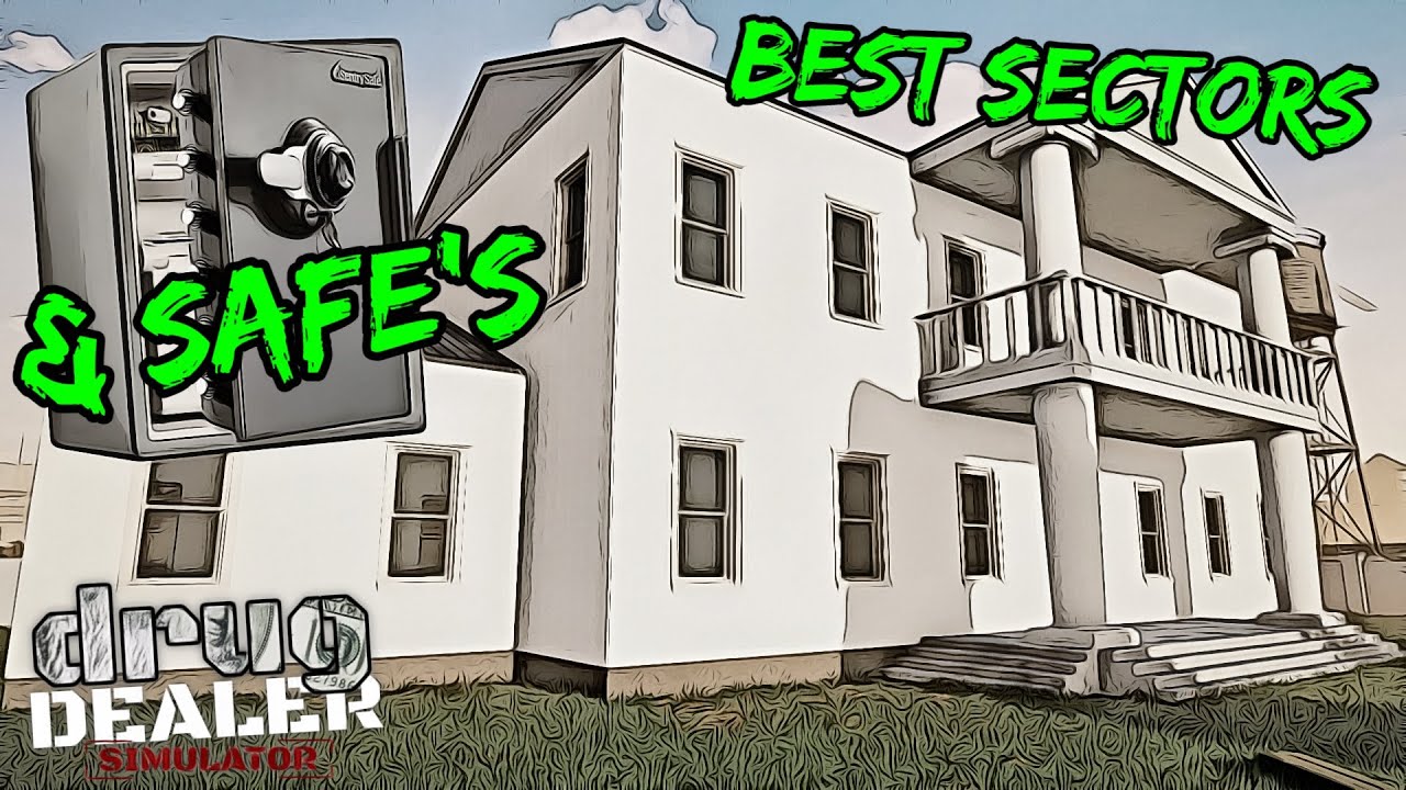 Денежные капли и лучшие сектора для денег. Последнее видео (обновление игры Drug Dealer Simulator...