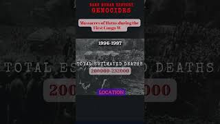 06 Major Genocides: Massacres of Hutus during the First Congo War #Genocide#HumanHistory#LastCentury