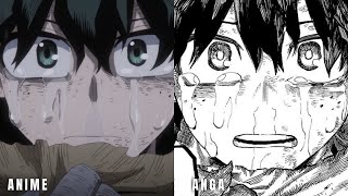 Anime VS Manga - My Hero Academia Season 6 Episode 24