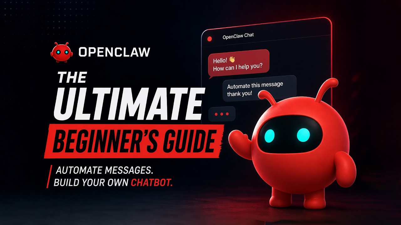 The Ultimate Beginner’s Guide to OpenClaw (Automate messages and build ...