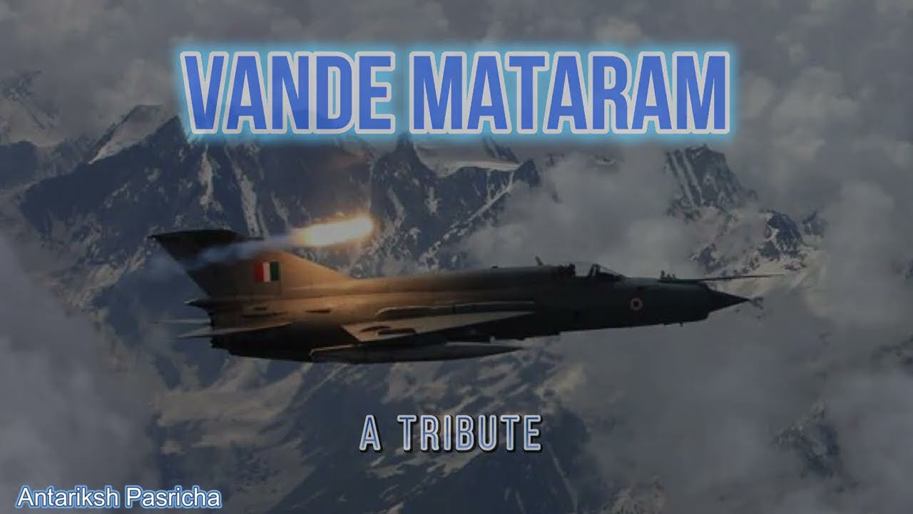 Vande Mataram on Electric Guitar | Tribute to MiG-21 Retirement | Indian Air Force 🇮🇳