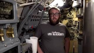 USS Silversides WW2 Submarine Engine Start-up