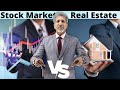 Stock market vs real estate i realestate i stockmarket i business
