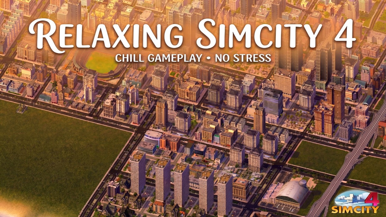 Growing a MASSIVE City Region in SimCity 4 - Relaxing Longplay