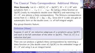Extending the theta correspondence
