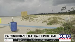 Dauphin Island announced parking changes