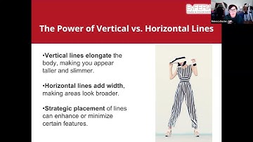 The Power of Vertical and Horizontal Lines in Fashion World