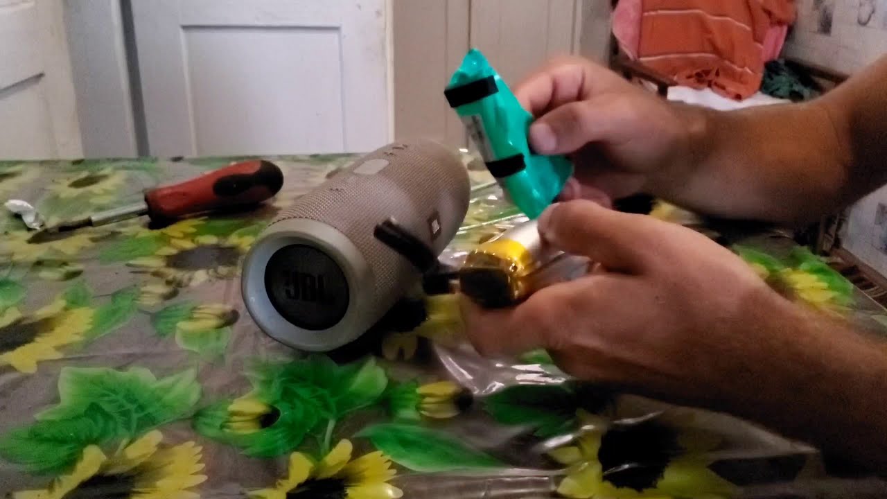 Jbl замена аккумулятора
