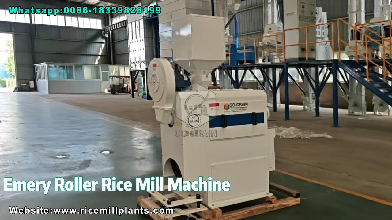 Emery Roller Rice Mill | Rice Processing Machine in Rice Mill Plant # ...