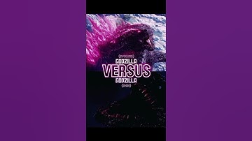 Godzilla evolved vs shin godzilla #godzilla #monsterverse #edit