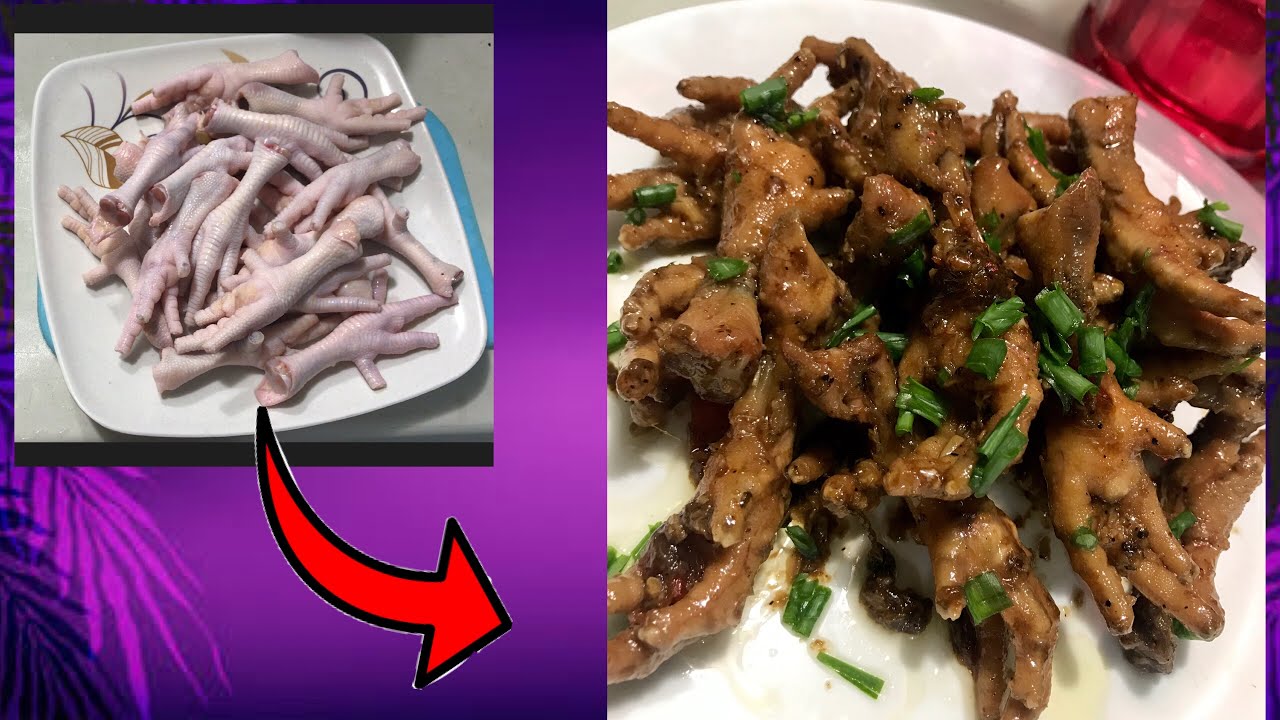 How to cook chicken feet . Filipino Recipe Rio Patatag YouTube