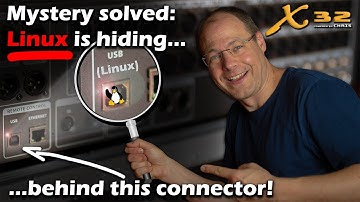 Linux op de Behringer X32? Waarom? Ik bedoel, waarom niet?