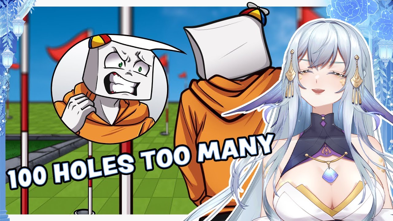 СКОЛЬКО ЛУНОК, ДО ТЕХ ПОР, ПОКА ОНИ НЕ СОЙДУТ С УМА? | SMii7Y Мини-гольф на 100 лунок | Реакция V...