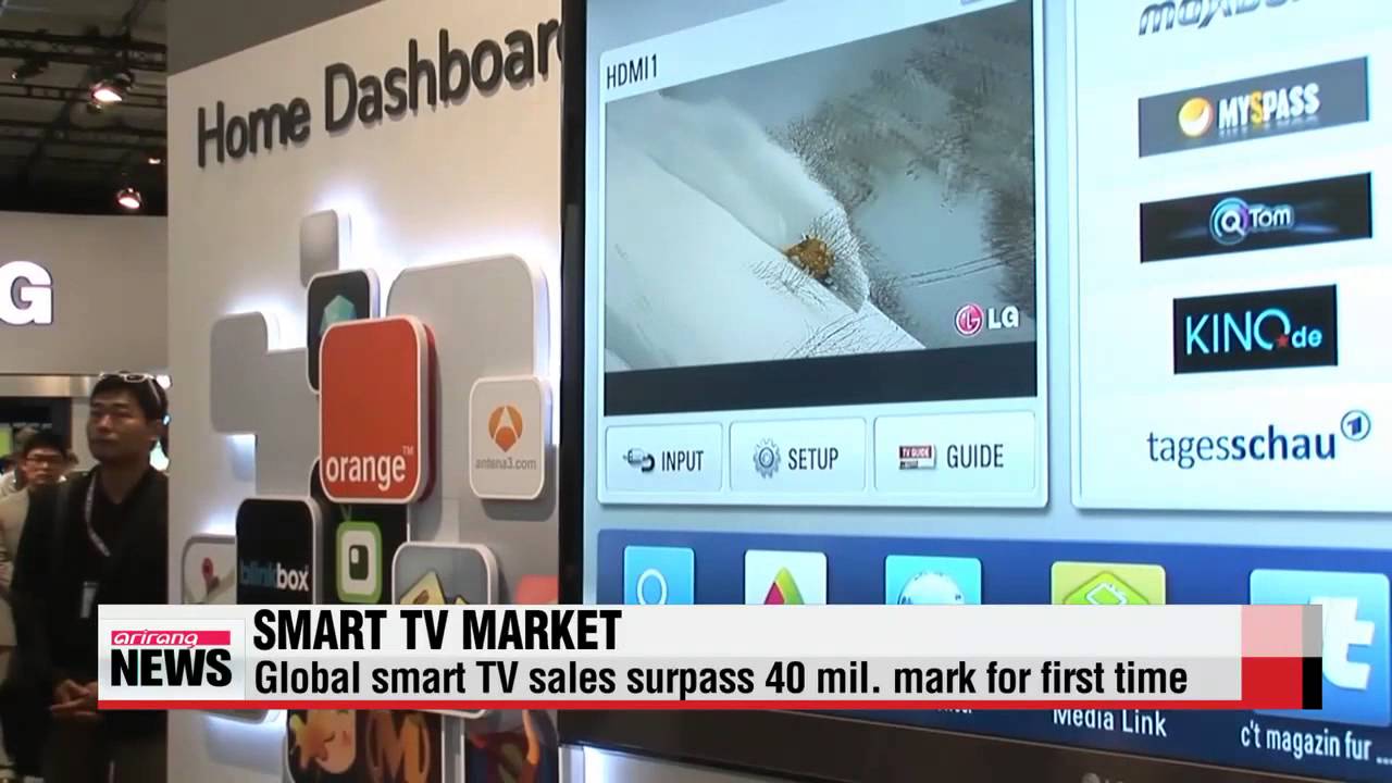 Korean manufacturers drive growth in global smart TV market 

미주 스마트 TV 시장↑…′메인드