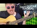 ARABESQUE // guitar tutorial beginner lesson tabs easy chords fingerstyle EVERYDAY LIFE