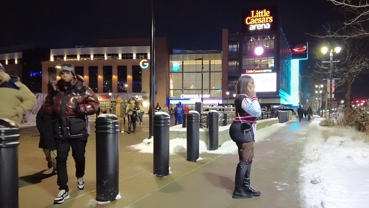Vibes After The Concert | Downtown Detroit Little Caesars Arena