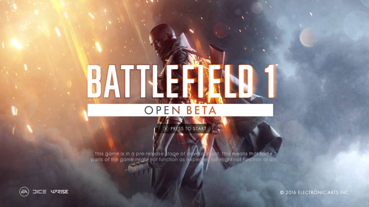 Battlefield 1 open beta main menu theme #5 (the flight of the pigeon)