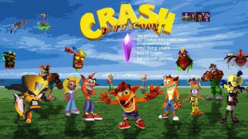 Crash Bandicoot Trilogy (1-4) Gameplay - Idle Animations [HD]