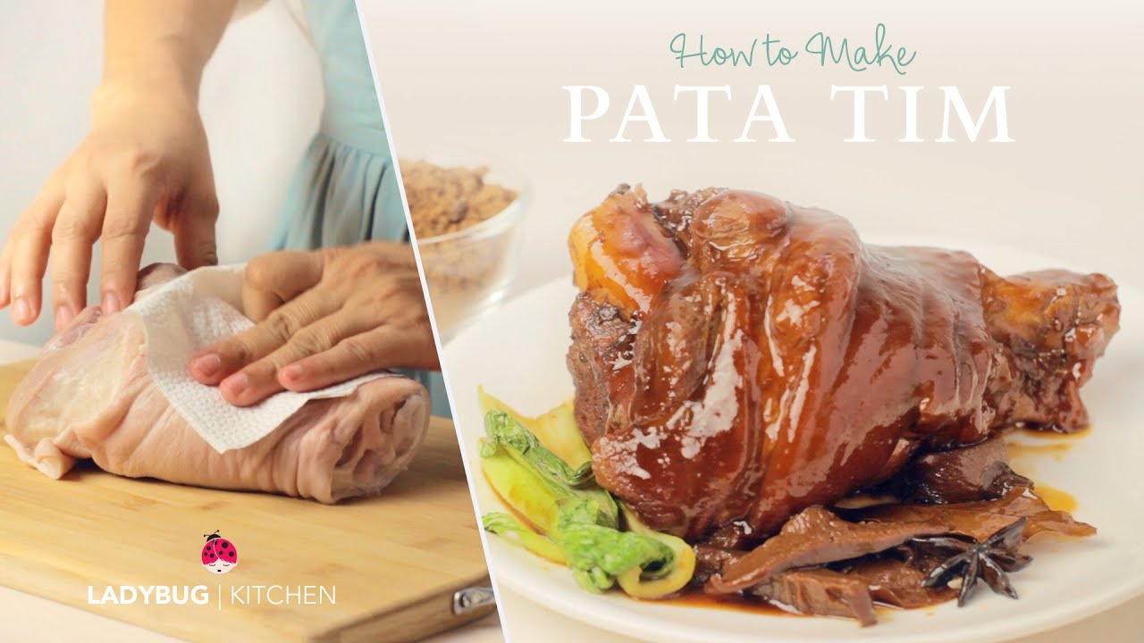 PATA TIM - Braised Pork Leg - Homemade Cooking Recipe