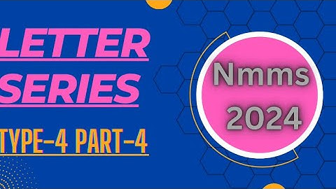 #Series completion test type-4 part-4#Letter series@ Mathematics Professional
