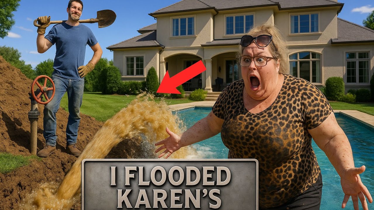 HOA Flooded My Property for a Pond — So I Diverted It Straight Into Their Pool!EntitledPeople Reddit