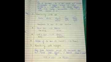 The p-Block Elements Class 11th Chemistry #handwritten #shorts