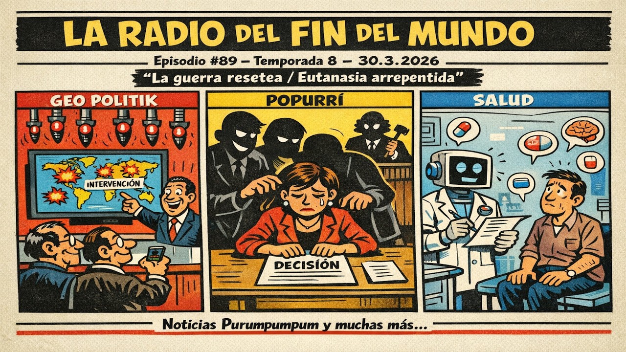 30 3 2026  la guerra resetea :  Eutanasia arrepentida